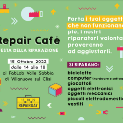 Repair Café - Giornata internazionale della Riparazione