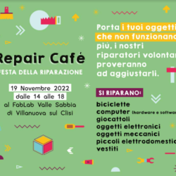 Repair Café al FabLab Valle Sabbia