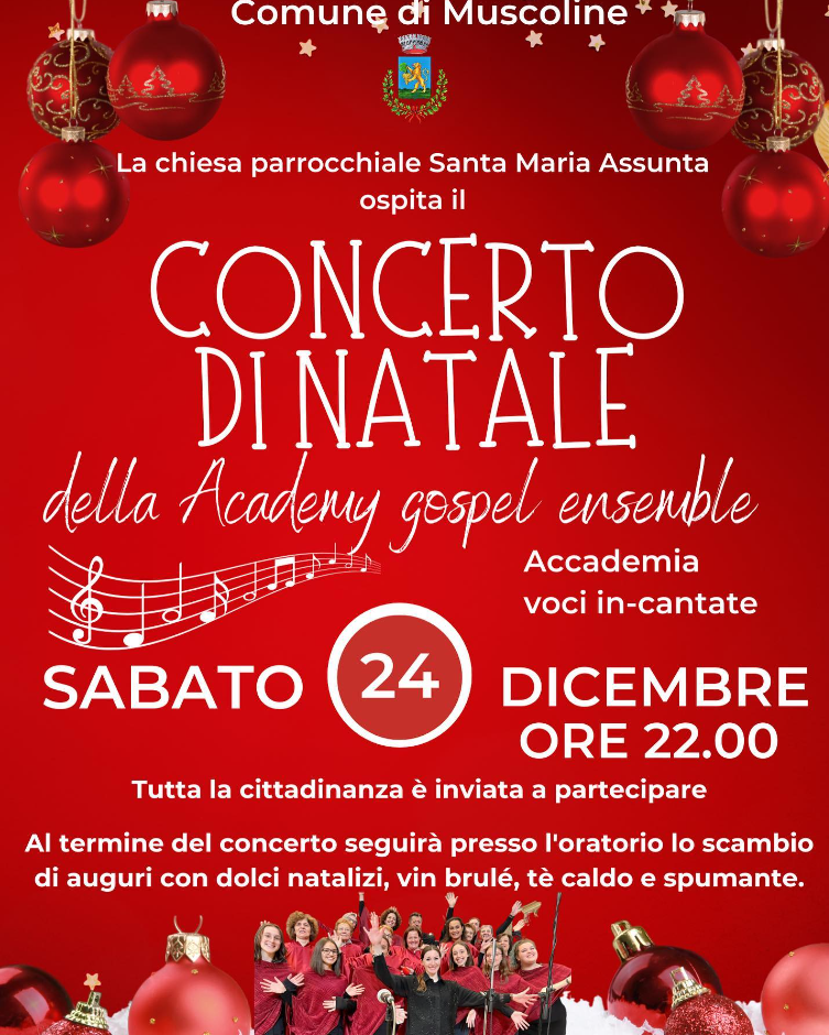 Concerto di Natale a Muscoline