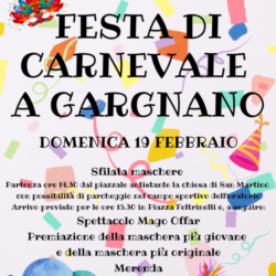 Festa di carnevale a Gargnano