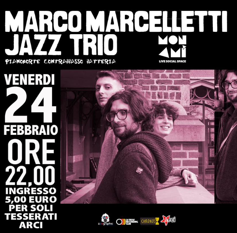 Marco Marcelletti Jazz Trio al Monamì