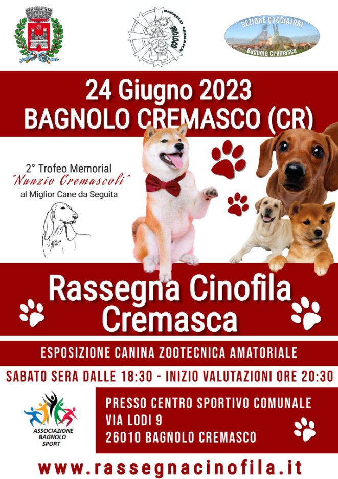  Rassegna cinofila - Bagnolo Cremasco