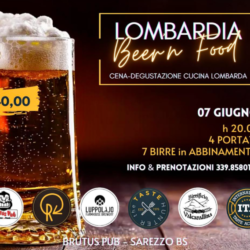 BEER ‘N FOOD - Cena-Degustazione cucina e birre lombarde