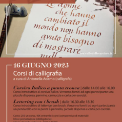 Corsi di Calligrafia