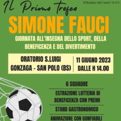 Primo trofeo Simone Fauci
