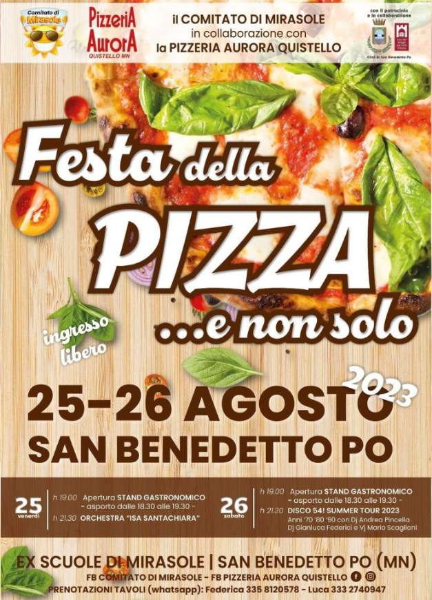 Festa della Pizza -  San Benedetto Po