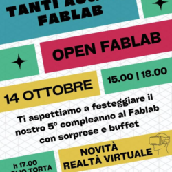 Tanti Auguri FabLab - Villanuova sul Clisi