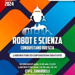 Robot&Scienza conquistano Brescia