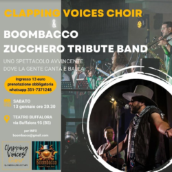 Boombacco Zucchero Tribute Band & Clapping Voices Choir