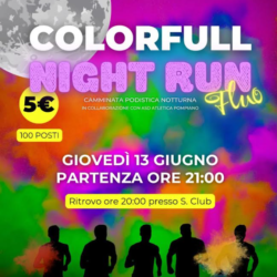 Camminata podistica color run - San Paolo