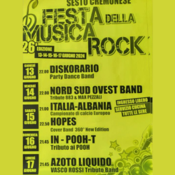 Festa della musica rock a Sesto Cremonese (CR)