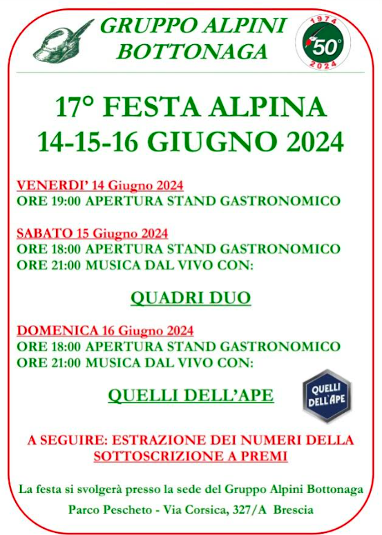 Festa alpina - Brescia