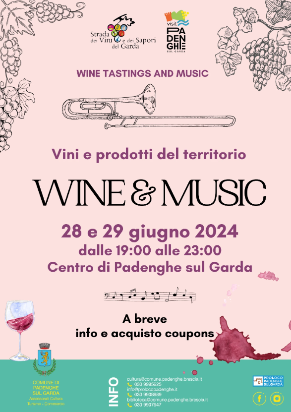 Wine & music 2a edizione - Padenghe sul Garda