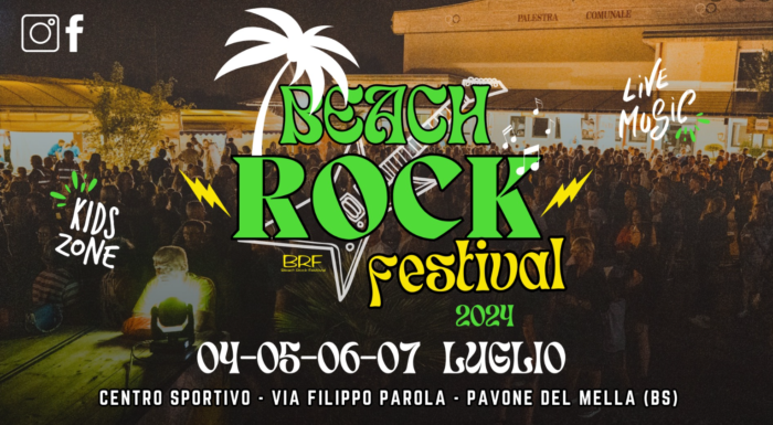 Beach Rock Festival a Pavone Mella 