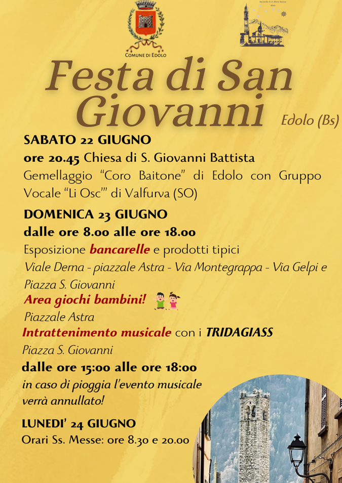 Festa San Giovanni - Edolo