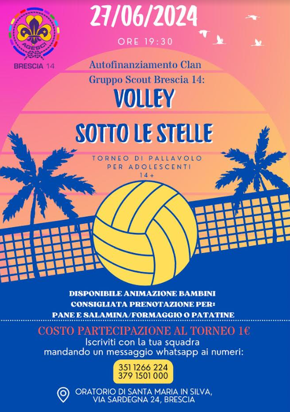 Volley Sotto Le Stelle - III edizione - Brescia 