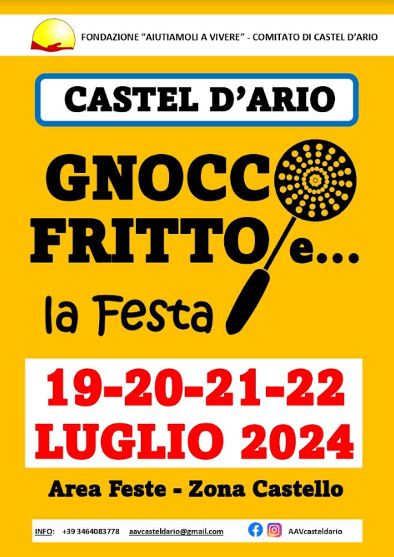 Gnocco Fritto e... la Festa - Castel D'Ario
