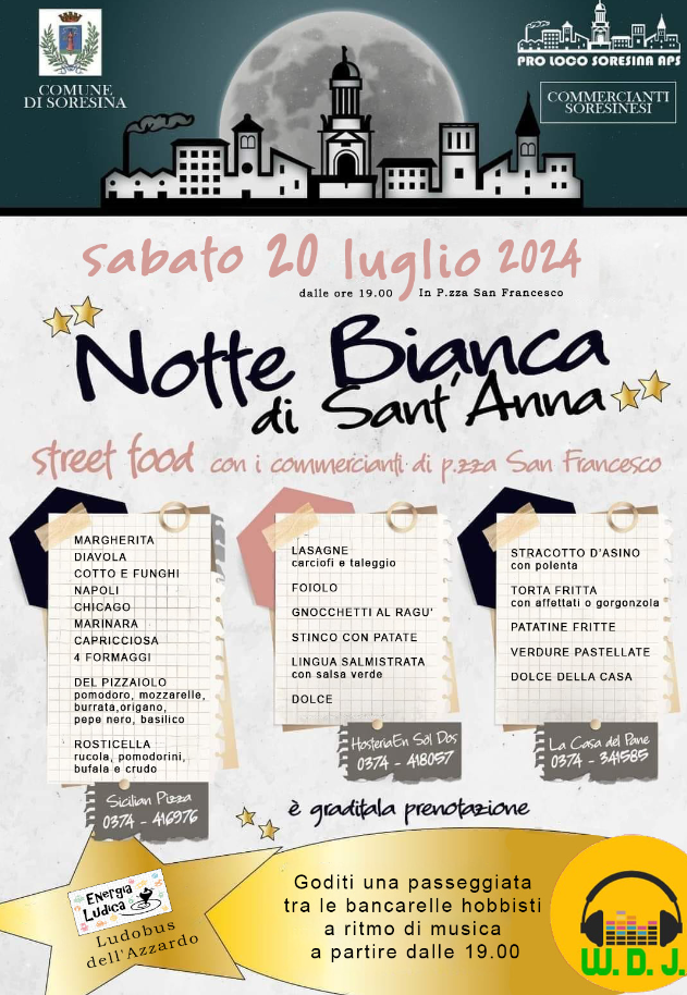 Notte bianca a Soresina (CR)