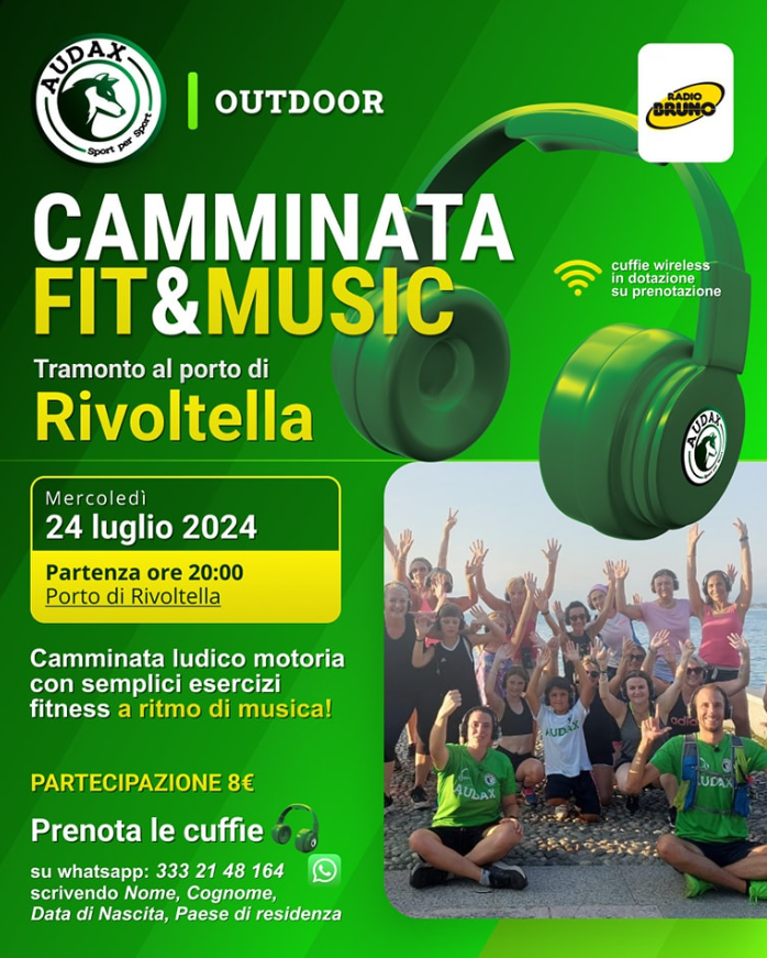 Camminata fit&music - Porto di Rivoltella