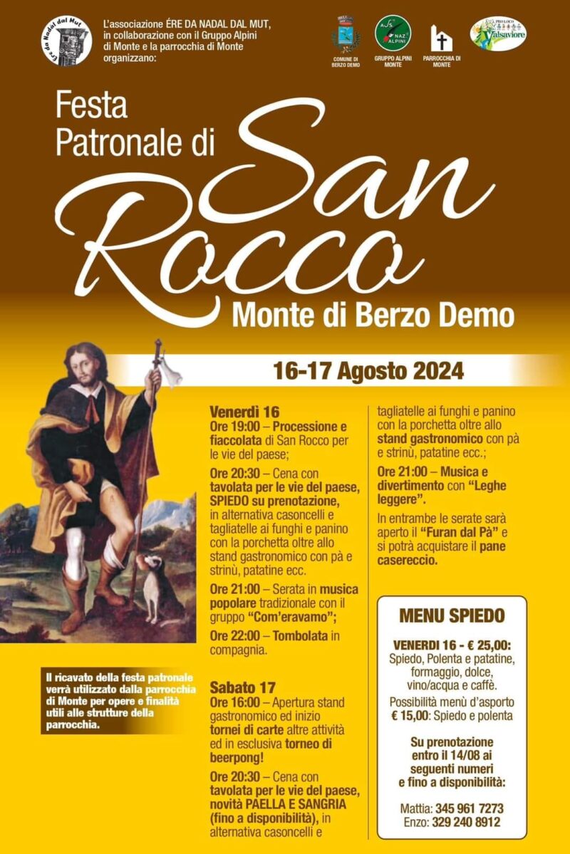 Festa di San Rocco - Berzo Demo