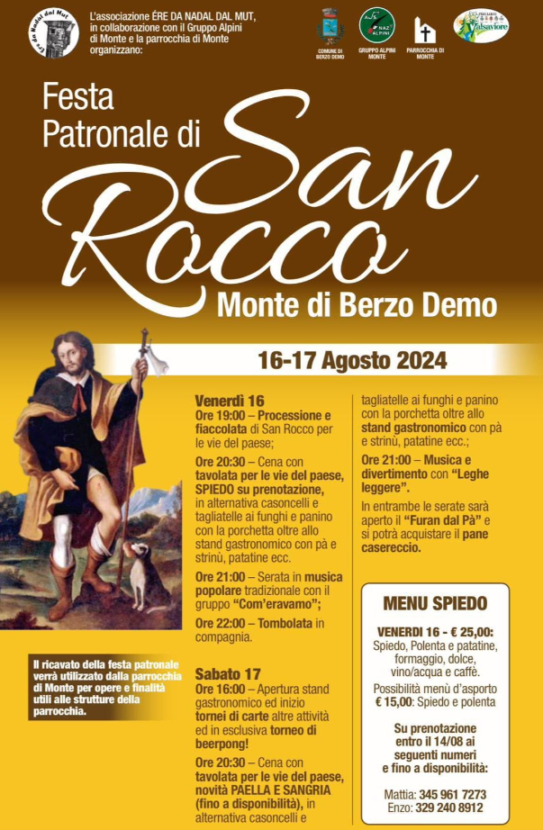 Festa di San Rocco - Berzo Demo