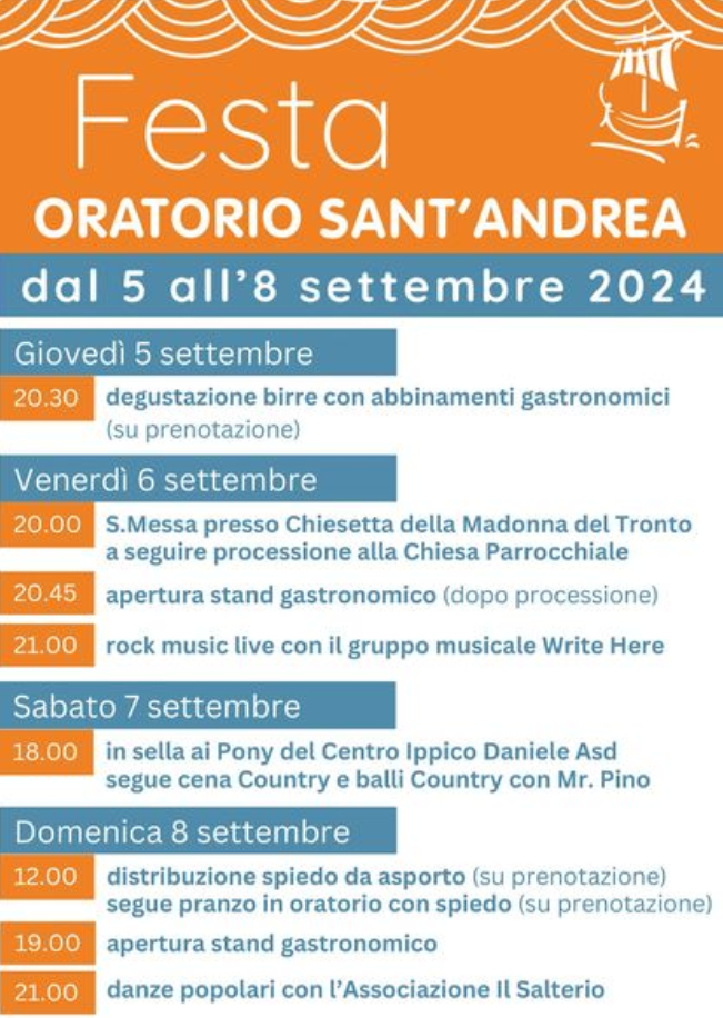 Festa dell'oratorio Sant'Andrea - Concesio