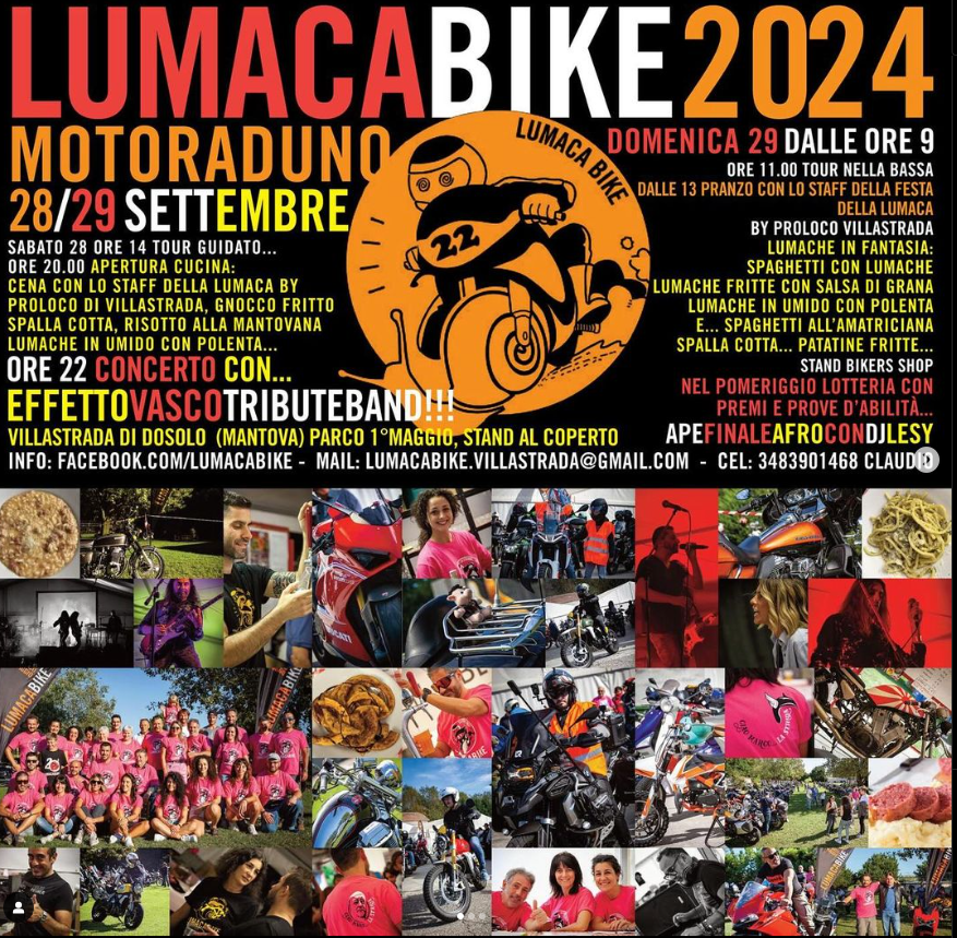 LumacaBike 2024 - Motoraduno - Villastrada di Dosolo