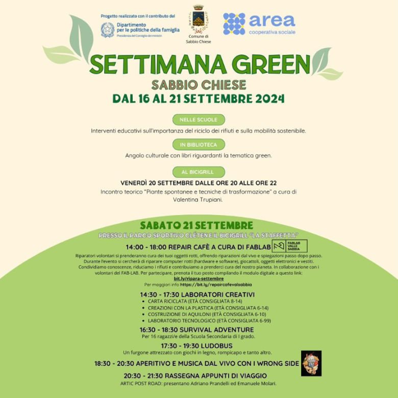 Settimana Green - Sabbio Chiese