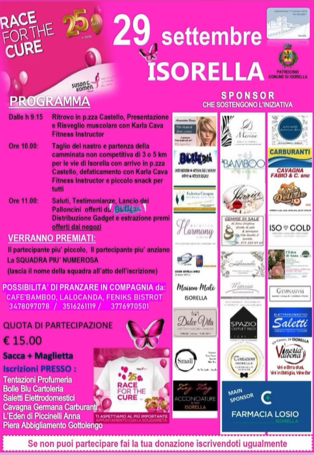 Race for the cure -  Isorella