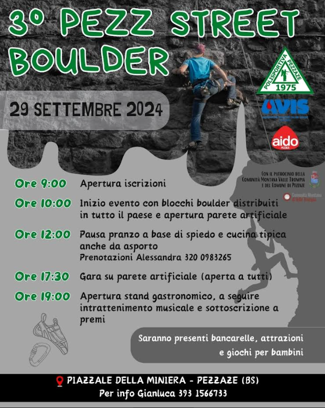 3° Pezz Street Boulder - Pezzaze