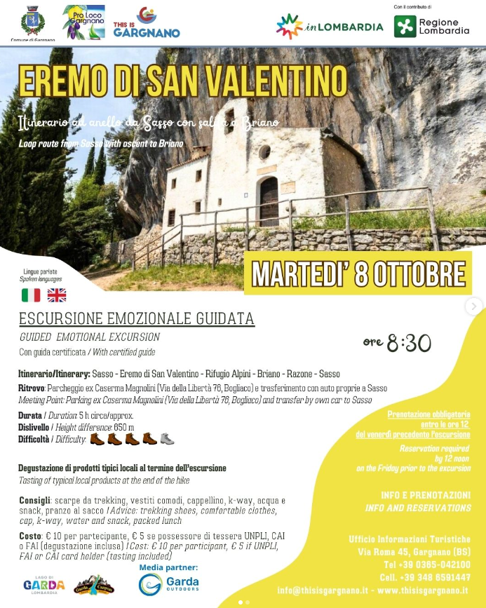 Eremo di San Valentino - Gargnano