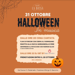 Halloween in musica - Padernello - Borgo San Giacomo BS