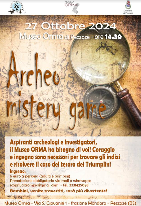 Archeo-Misterygame - Pezzaze