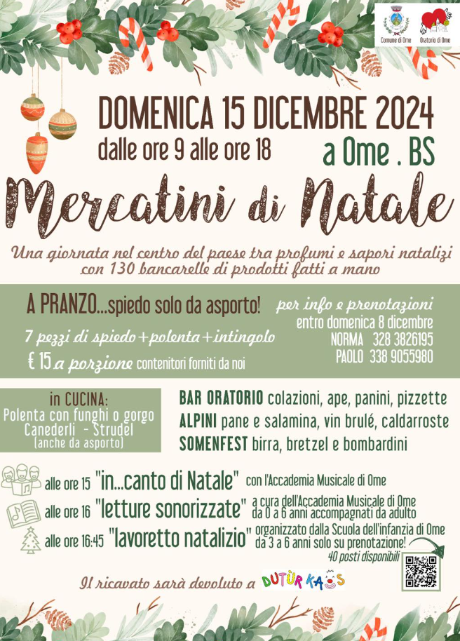 Mercatini di Natale - Ome