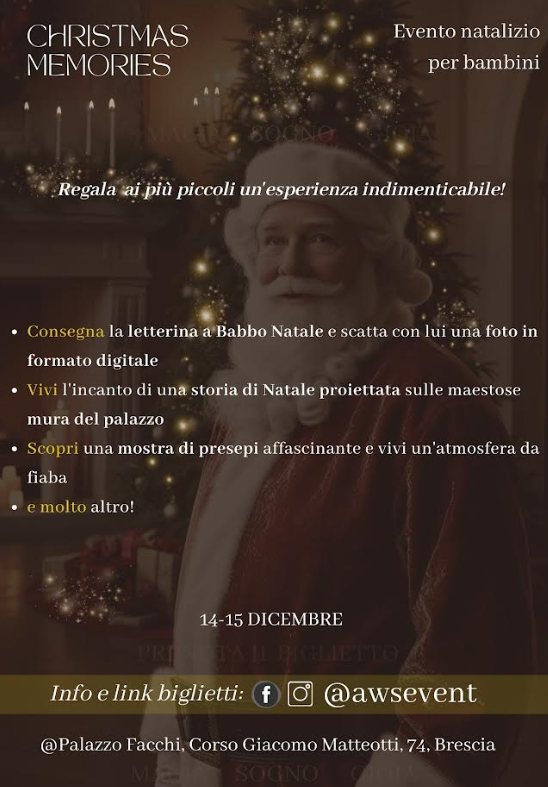 Babbo Natale a Palazzo: Un incontro Magico per Famiglie - Brescia