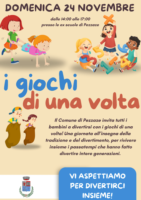 I giochi di una volta - Pezzaze