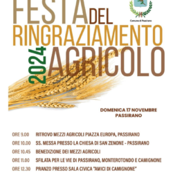 Festa del ringraziamento - Passirano