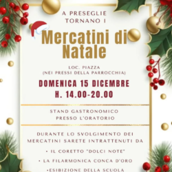 Mercatini di Natale - Preseglie