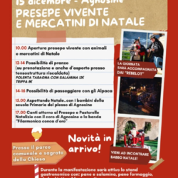 Presepe Vivente e Mercatini di Natale - Agnosine