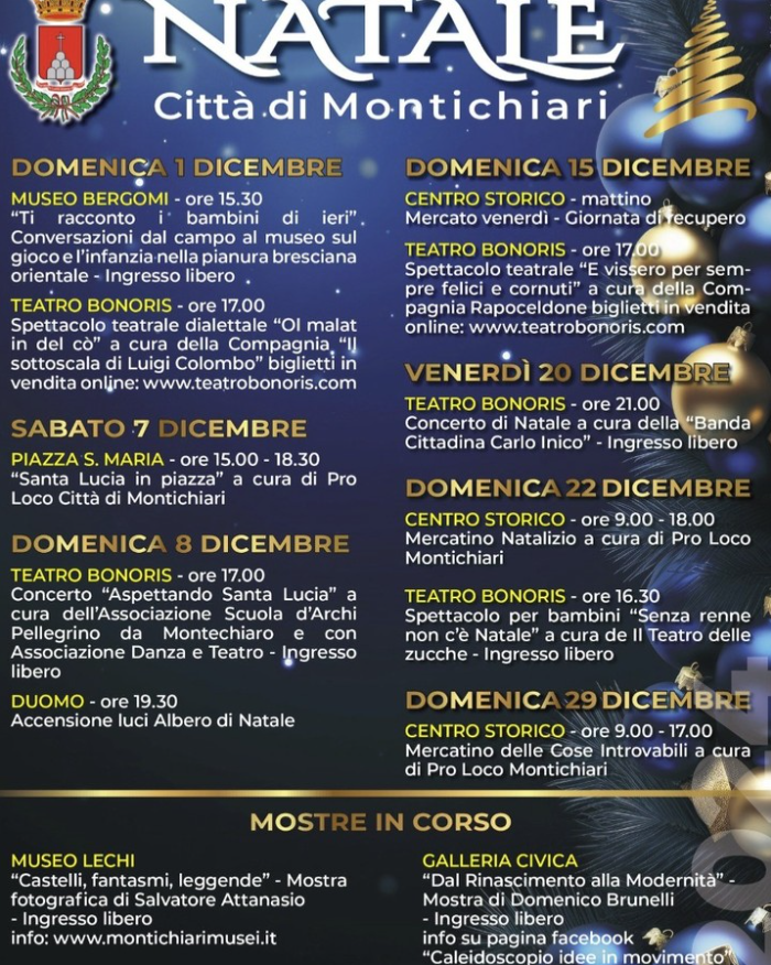 Che Natale a Montichiari