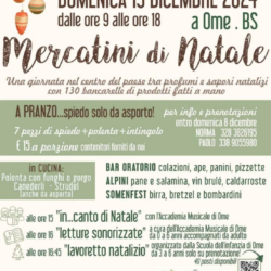 Mercatini di Natale - Ome