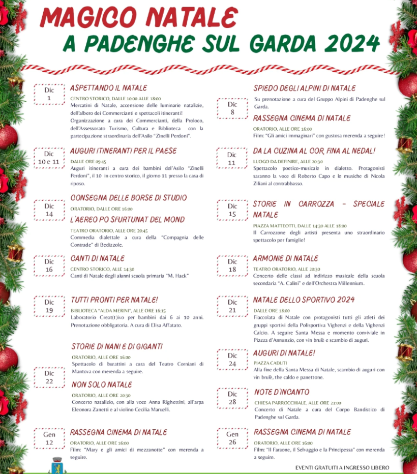 Magico Natale a Padenghe sul Garda