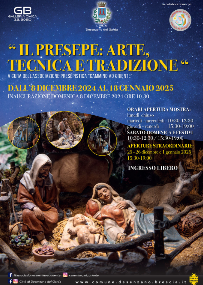 Il presepe: Arte, Tecnica e Tradizione - Desenzano del Garda