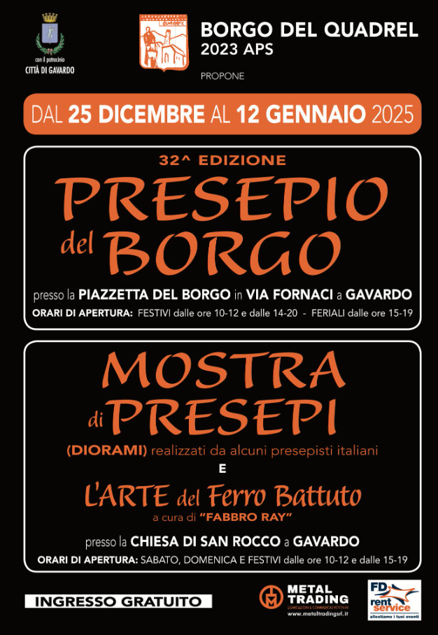 Presepio del borgo e mostra di presepi - Gavardo