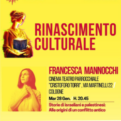 Francesca Mannocchi per il Festival Rinascimento Culturale - Cologne