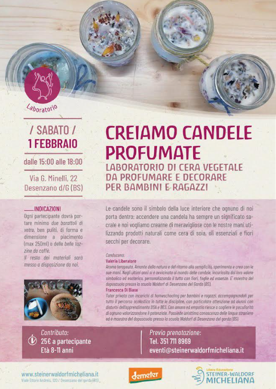 Creiamo candele profumate - Desenzano del Garda