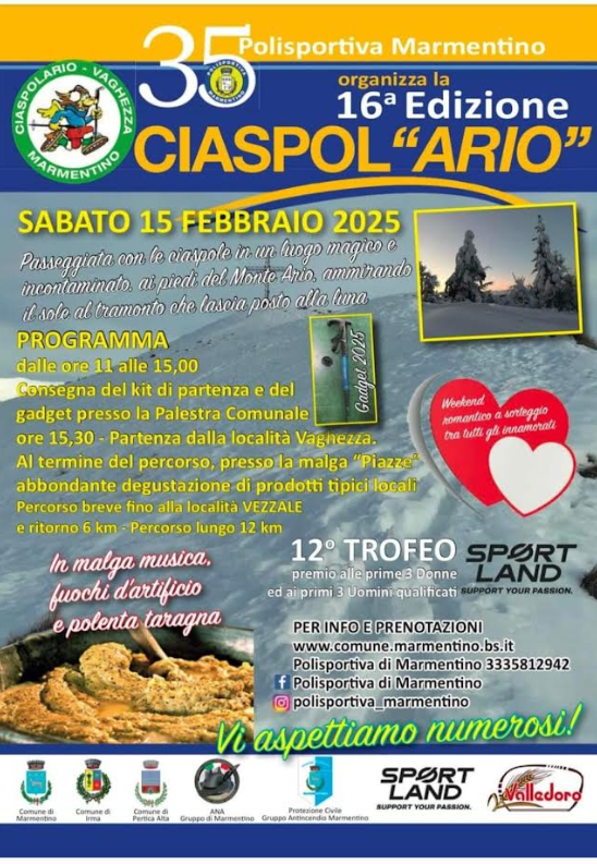 Ciaspolario 2025 - Marmentino