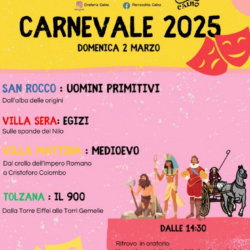 Carnevale 2025 a Caino